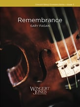 Remembrance Orchestra sheet music cover
